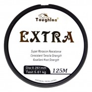 Волосінь для лову риби, Toughlon Extra, 125м, перетин 0.261мм